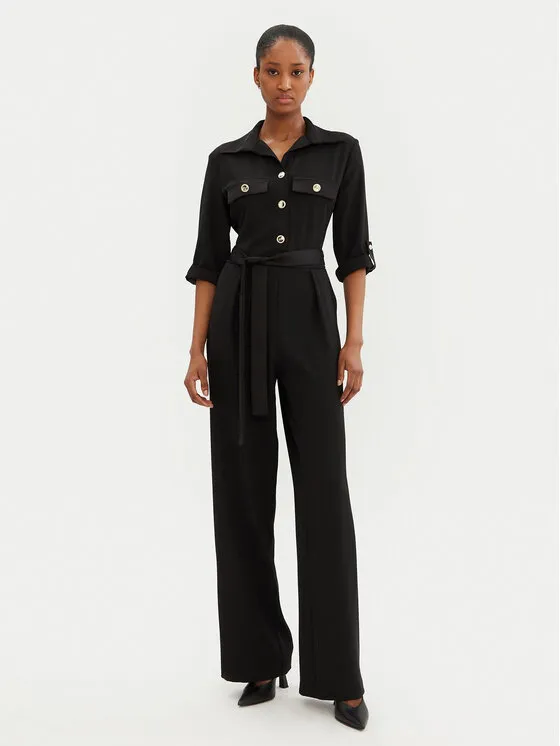 Jumpsuit · Schwarz · Lang