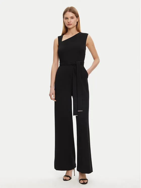 Jumpsuit · Schwarz · Lang