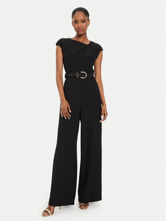 Jumpsuit · Schwarz · Lang