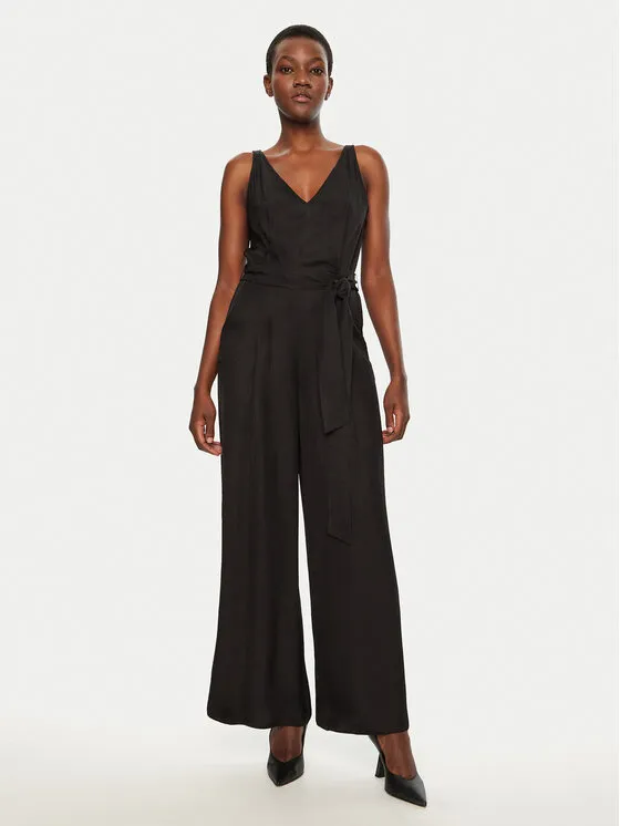 Jumpsuit · Schwarz · Lang