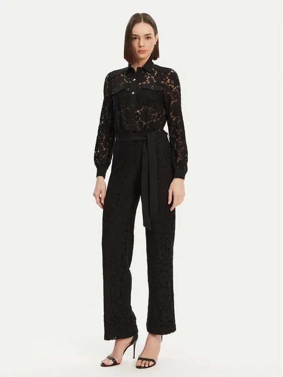 Jumpsuit · Schwarz · Lang