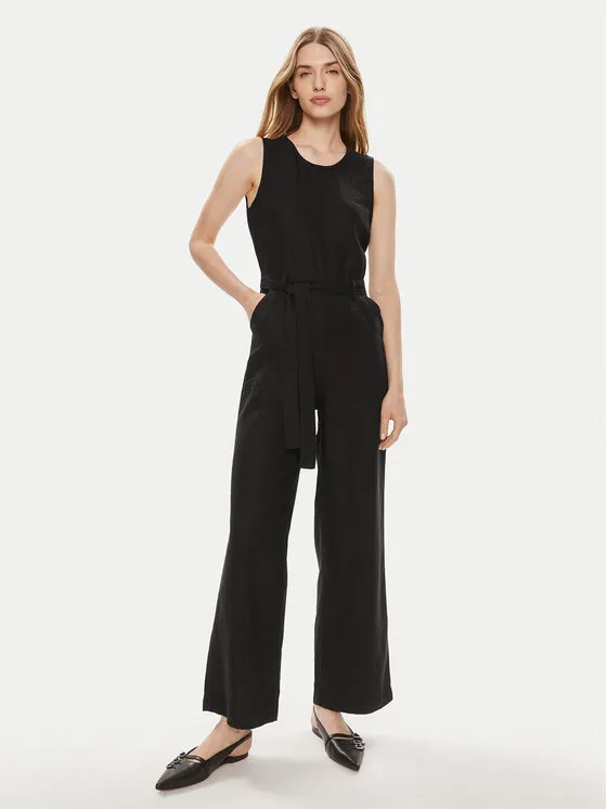 Jumpsuit · Schwarz · Lang