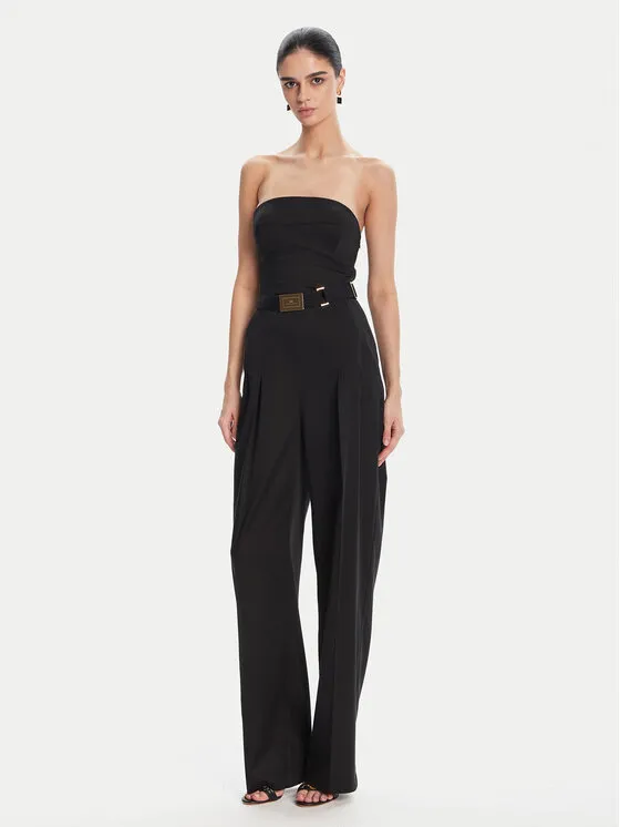 Jumpsuit · Schwarz · Lang