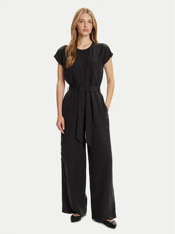 Jumpsuit · Schwarz · Lang