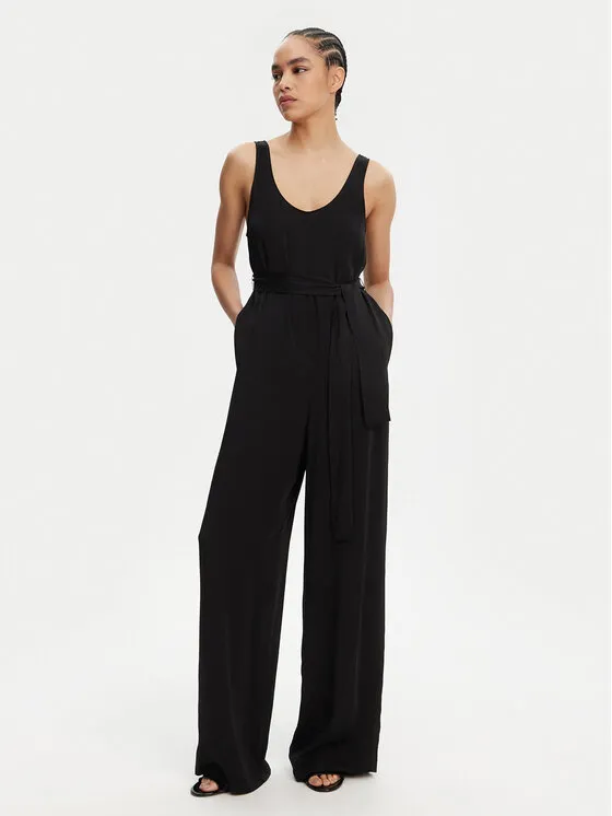 Jumpsuit · Schwarz · Lang