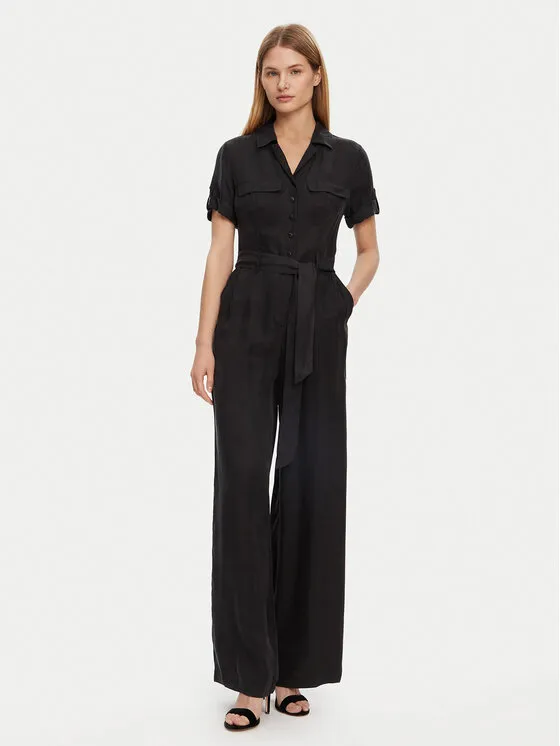 Jumpsuit · Schwarz · Lang