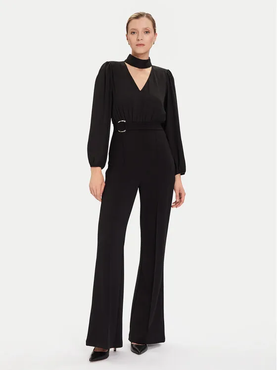 Jumpsuit · Schwarz · Lang