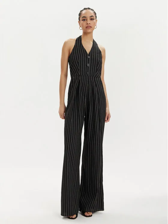 Jumpsuit · Schwarz · Lang