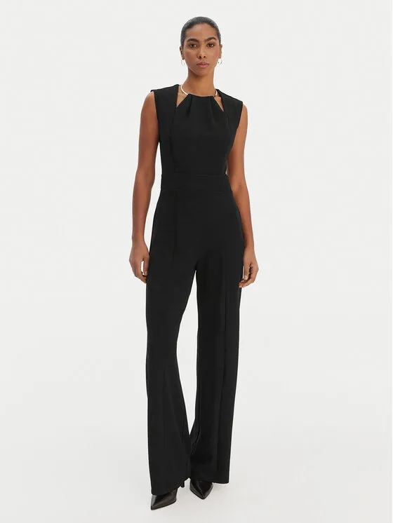 Jumpsuit · Schwarz · Lang