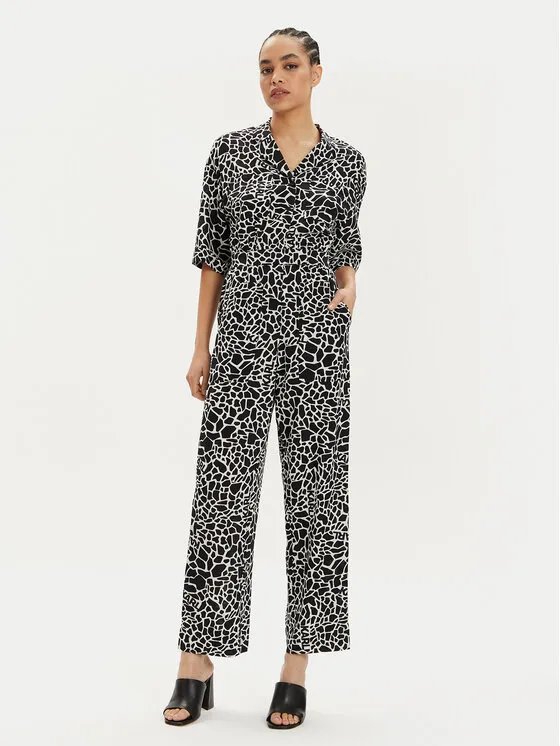 Jumpsuit · Schwarz · Lang