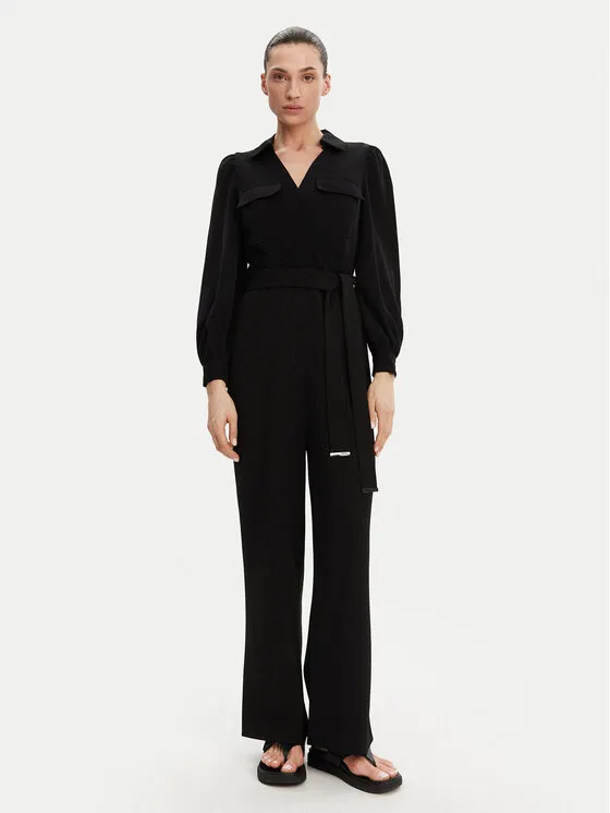 Jumpsuit · Schwarz · Lang