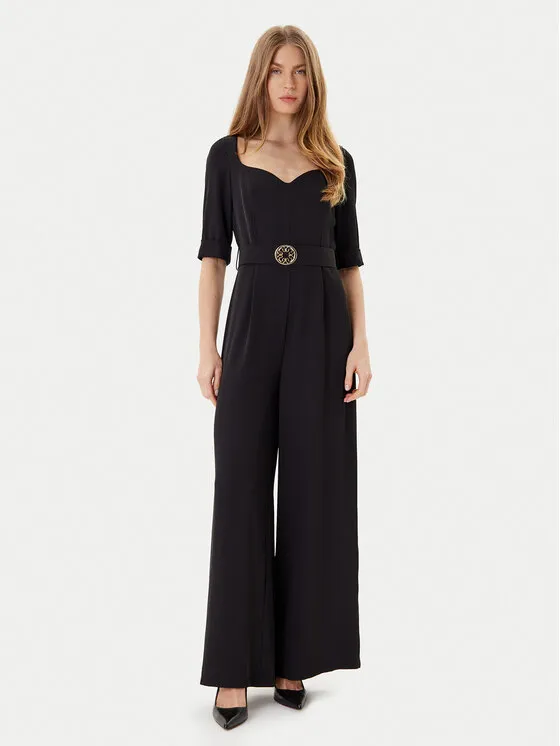 Jumpsuit · Schwarz · Lang