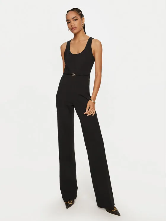 Jumpsuit · Schwarz · Lang