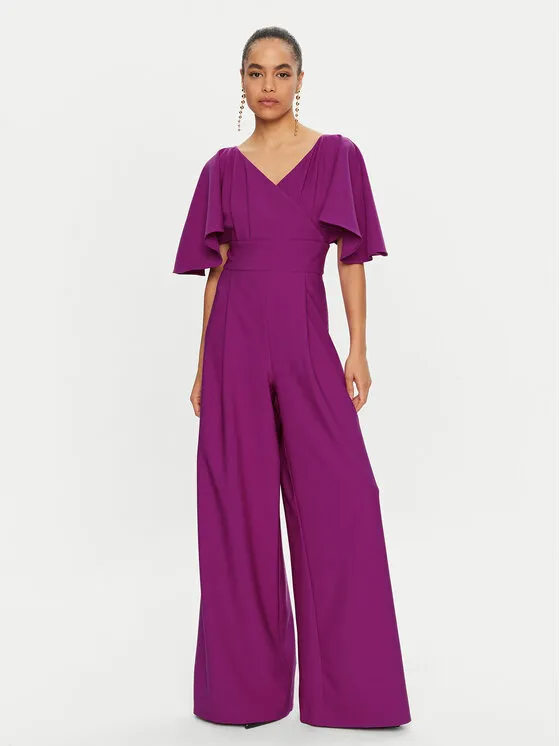 Jumpsuit · Violett · Lang