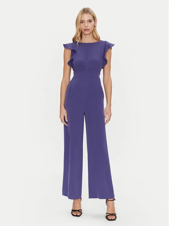 Jumpsuit · Violett · Lang