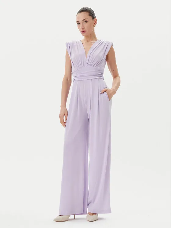 Jumpsuit · Violett · Lang