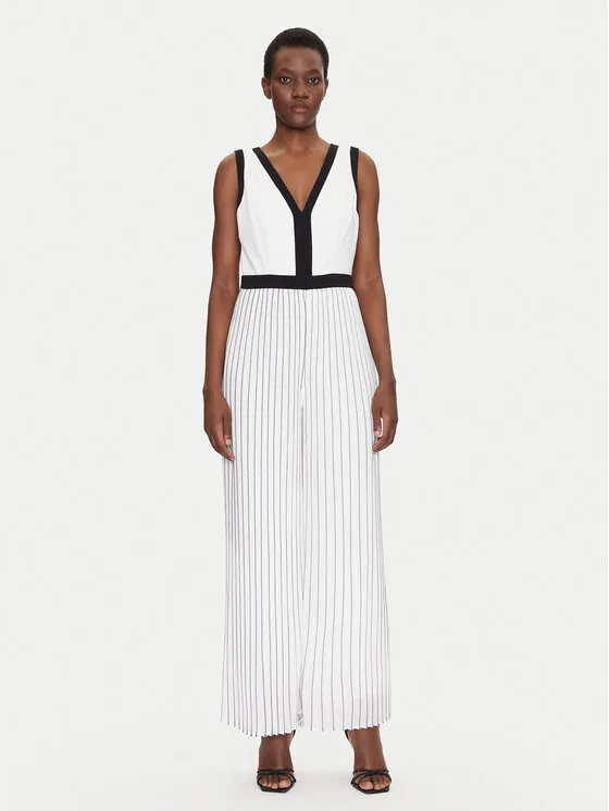 Jumpsuit · Weiß · Lang