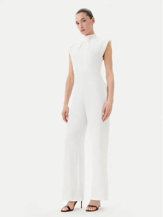 Jumpsuit · Weiß · Lang