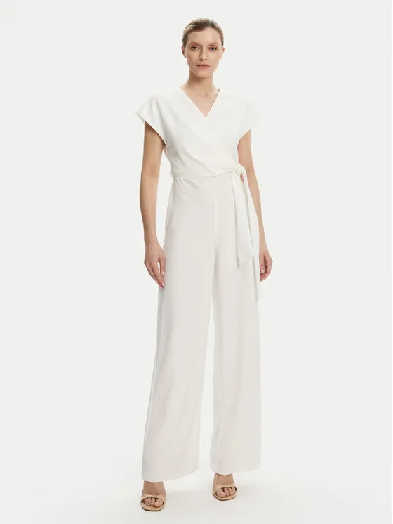 Jumpsuit · Weiß · Lang