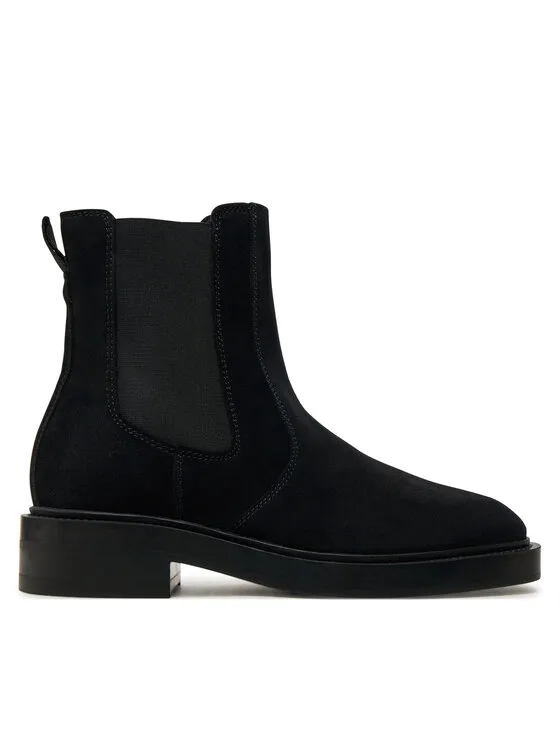 Klassische Stiefeletten · Schwarz