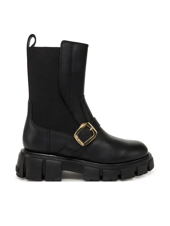 Klassische Stiefeletten · Schwarz