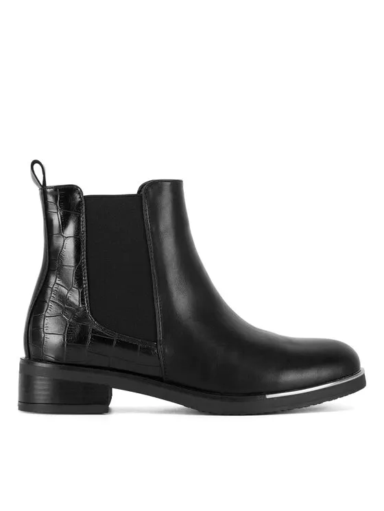Klassische Stiefeletten · Schwarz