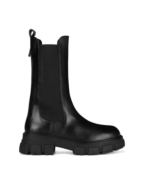 Klassische Stiefeletten · Schwarz