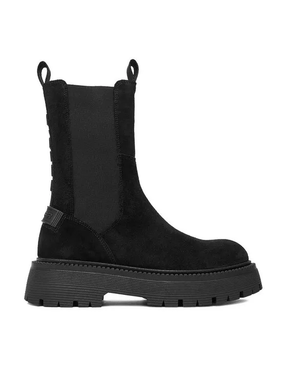 Klassische Stiefeletten · Schwarz