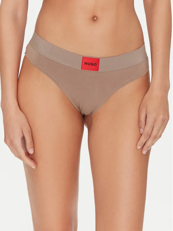 Klassischer Damenslip · Braun