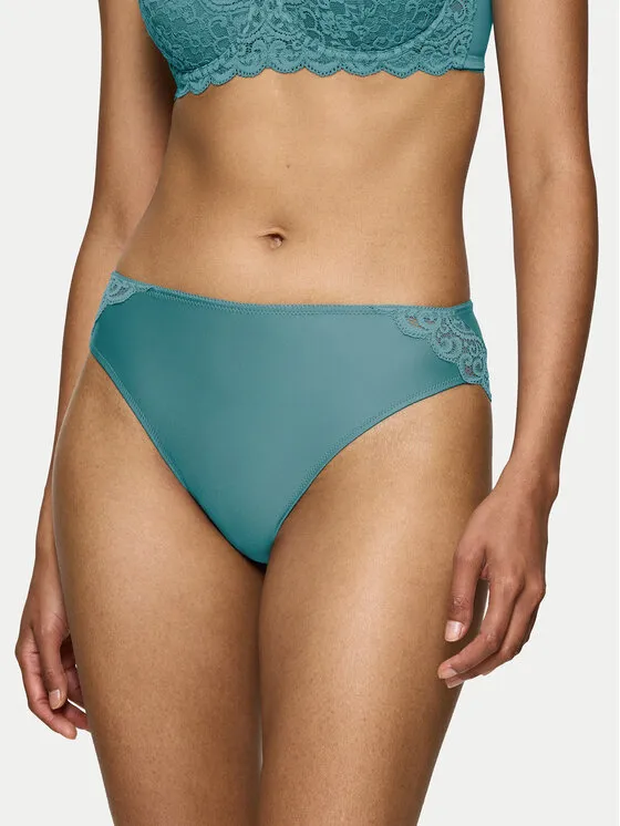 Klassischer Damenslip · Türkisfarben