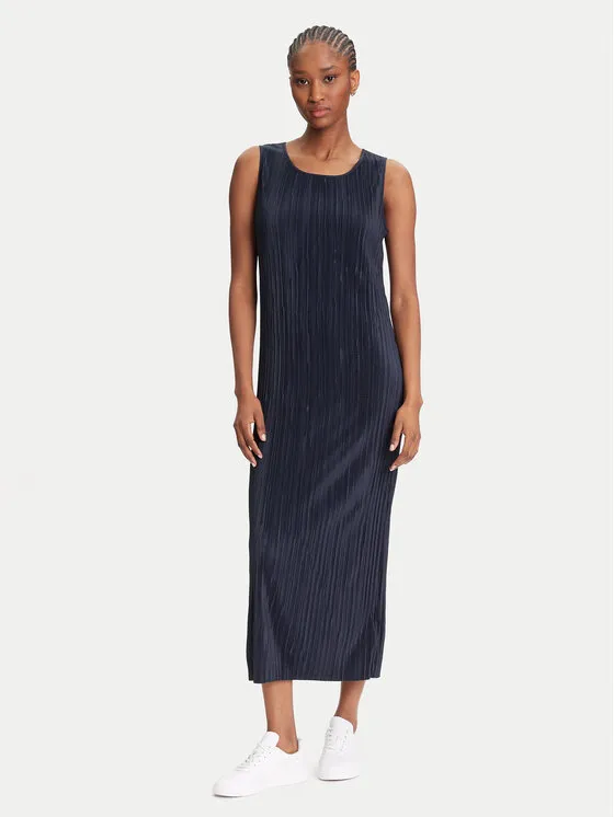 Kleid für den Alltag · Dunkelblau · Midi