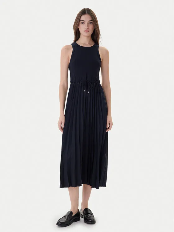 Kleid für den Alltag · Dunkelblau · Midi