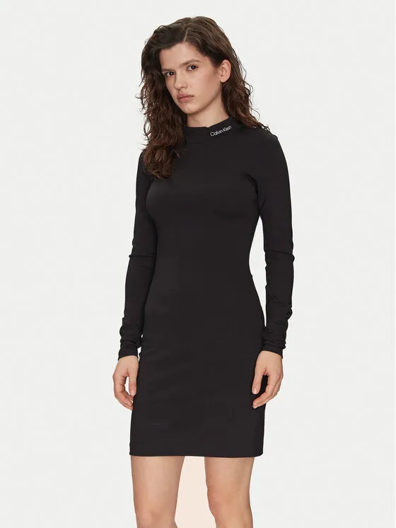 Kleid für den Alltag · Schwarz · Mini