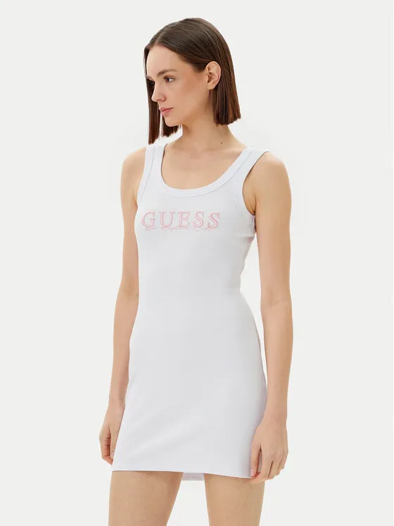 Kleid für den Alltag · Weiß · Mini