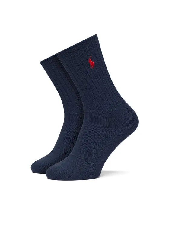 Lange Socken · Dunkelblau