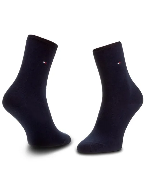 Lange Socken · Dunkelblau
