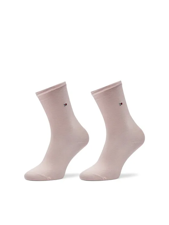 Lange Socken · Rosa