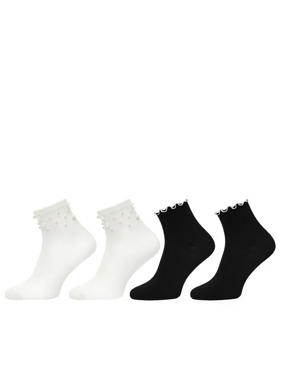 Lange Socken · Weiß