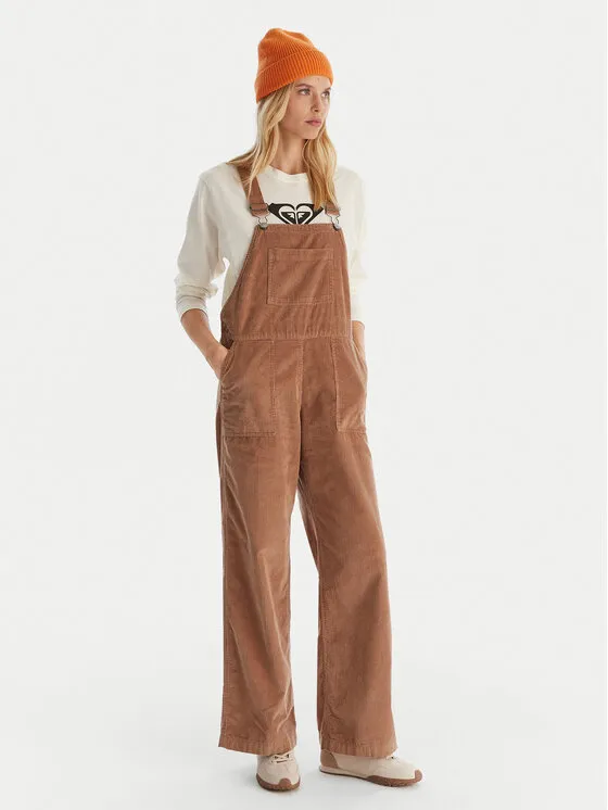 Latzhose · Braun · Regular Fit