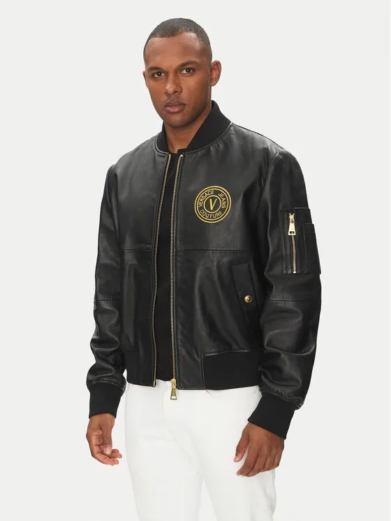 Lederjacke · Schwarz