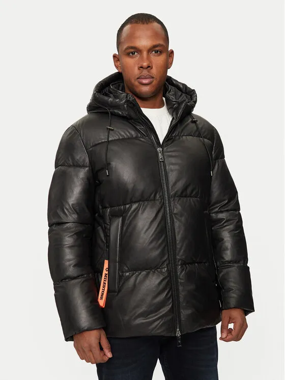 Lederjacke · Schwarz