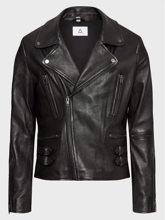 Lederjacke · Schwarz