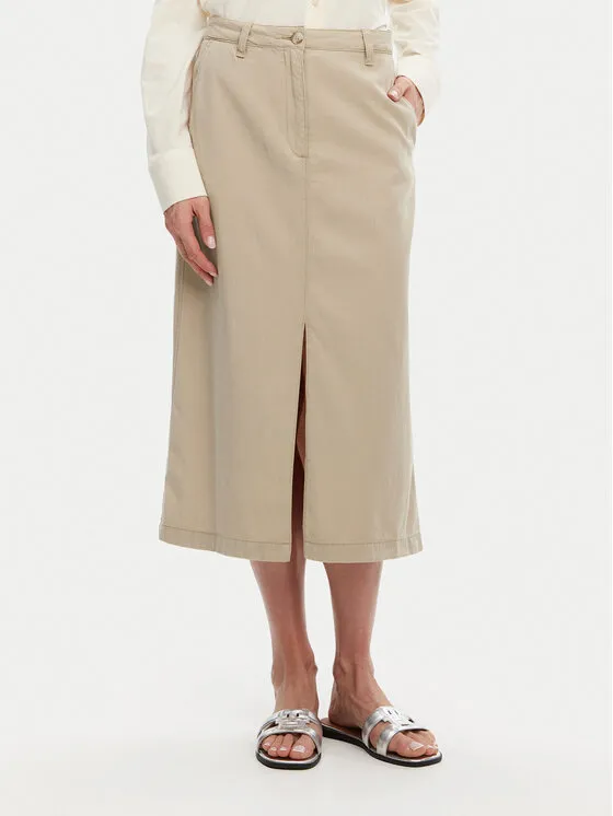 Midirock · Beige · Midi