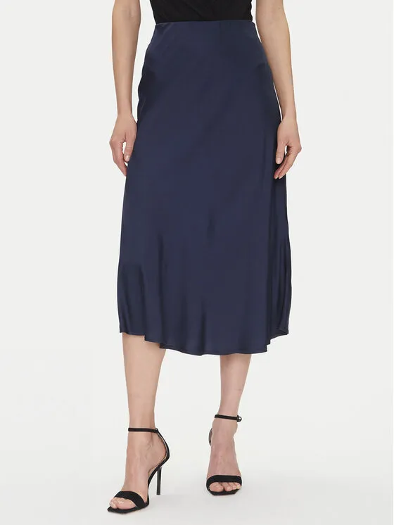 Midirock · Dunkelblau · Midi