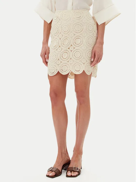 Minirock · Beige · Mini