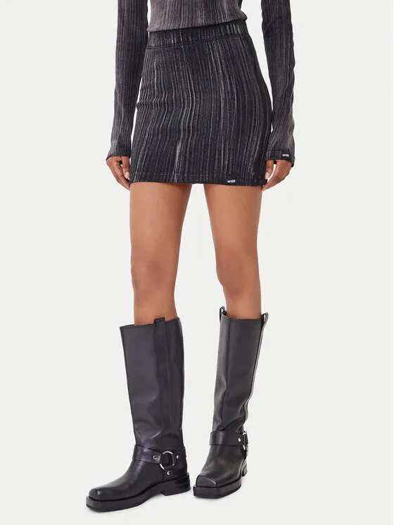 Minirock · Grau · Mini