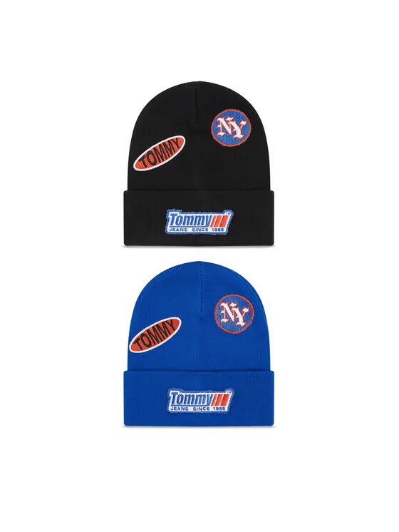 Mützen-Set · Schwarz