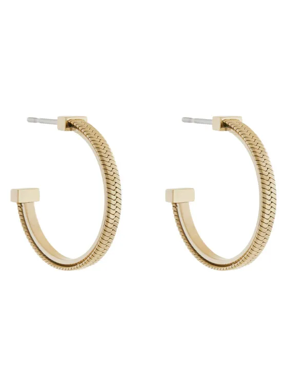 Ohrringe · Goldfarben · Edelstahl