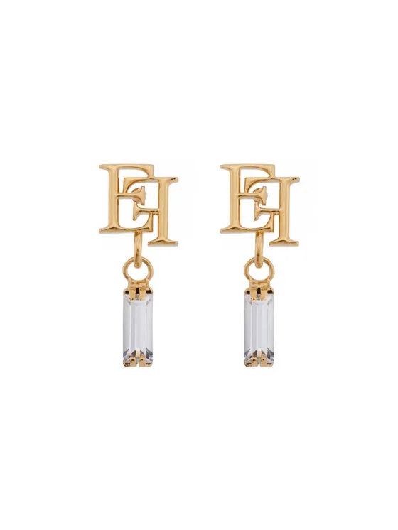 Ohrringe · Goldfarben · Messing