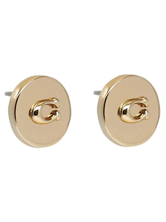 Ohrringe · Goldfarben · Messing